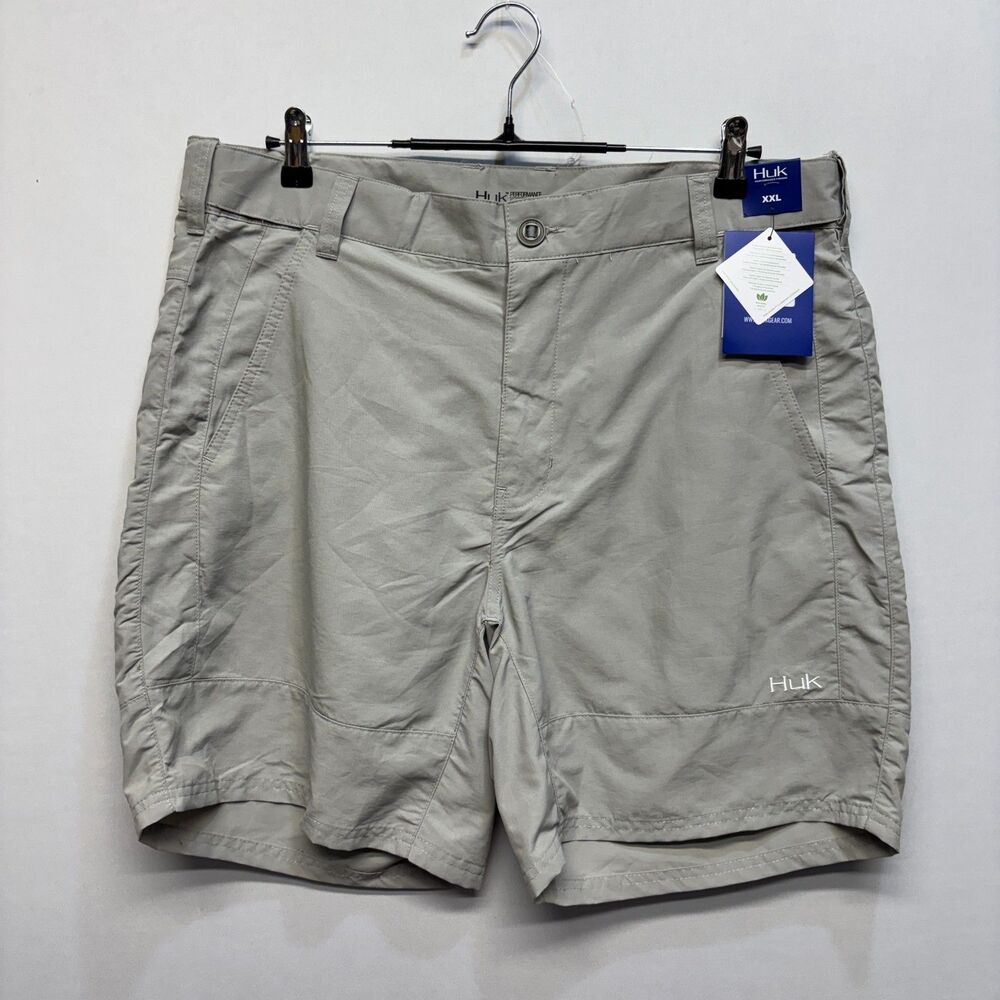 NWT HUK Men Performance Fishing Above The Knee 18" Shorts Size XXL 2XL C098 -12
